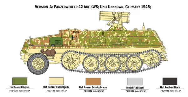 Italeri 1/35 15Cm Panzerwerfer 42