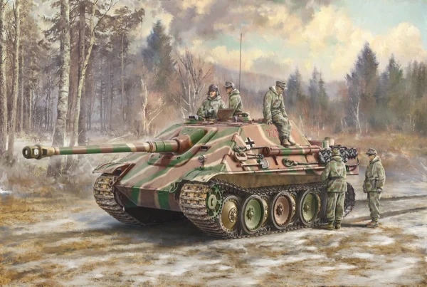 Italeri Sd Kfz 173 Jagdpanther Winter Crew — image 9 of 10
