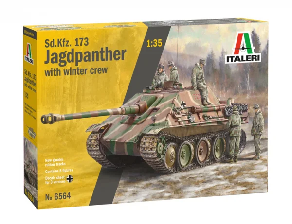 Italeri Sd Kfz 173 Jagdpanther Winter Crew — image 8 of 10