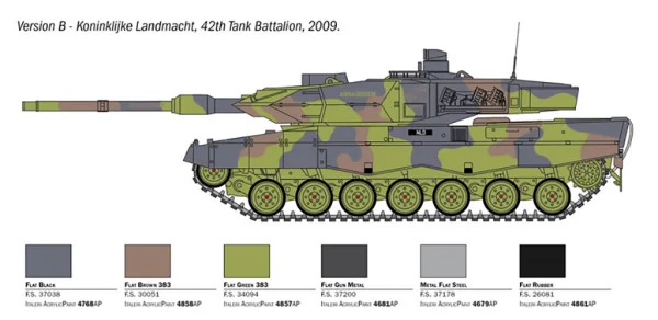 Italeri 1/35 Leopard 2A6 &mdash; image 10 of 14