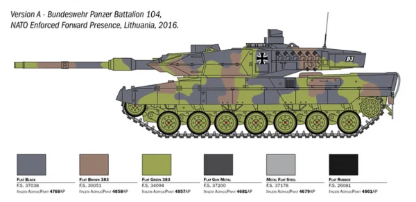 Italeri 1/35 Leopard 2A6 &mdash; image 11 of 14