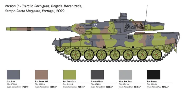 Italeri 1/35 Leopard 2A6 &mdash; image 9 of 14
