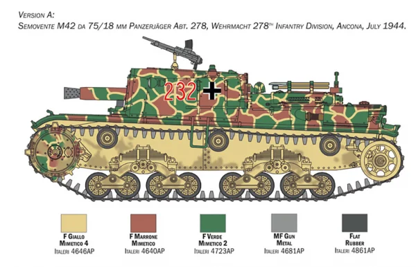 Italeri Semovente M42 da 75/18 mm
