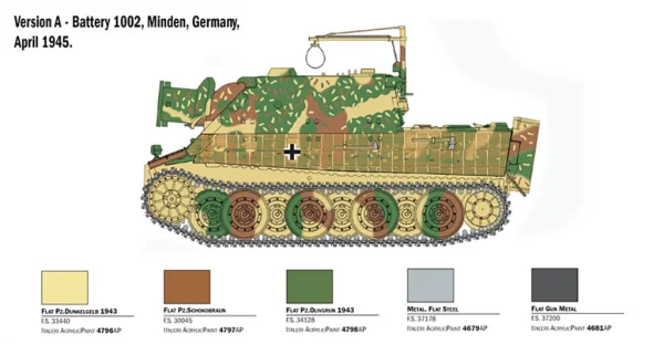 Italeri 1/35 38Cm Rw 61 Aus Sturmmorser Tig — image 6 of 10