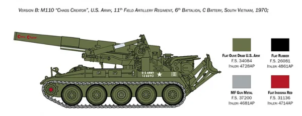 Italeri M110A1