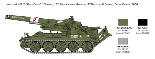 Italeri M110A1