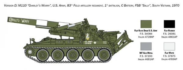 Italeri M110A1