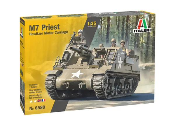 Italeri M-7 Priest Self Propelled Howitzer