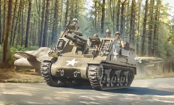 Italeri M-7 Priest Self Propelled Howitzer