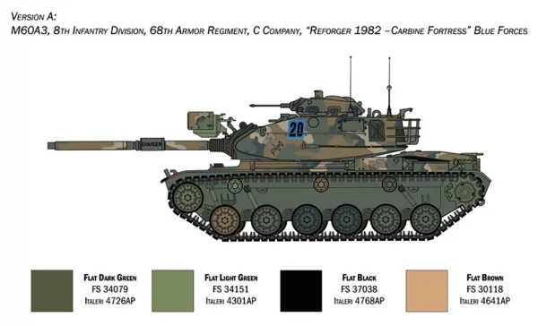 Italeri M60A-3