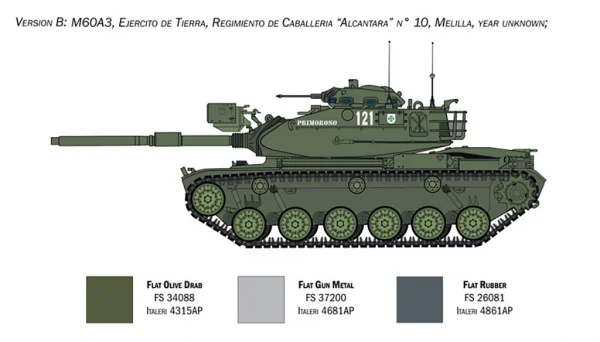 Italeri M60A-3