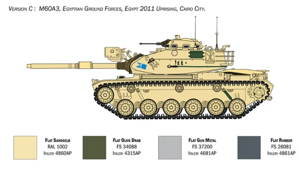 Italeri M60A-3