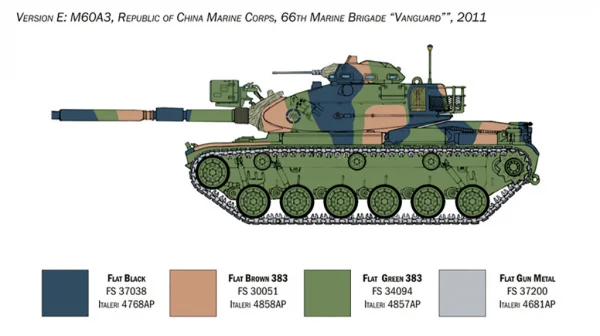 Italeri M60A-3