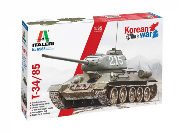 Italeri T-34/85 Korean War