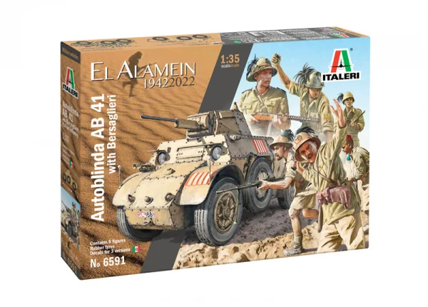 Italeri Ab41 With Bersaglieri It Infantry — image 8 of 10