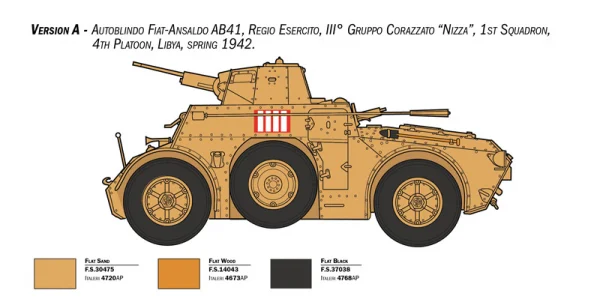 Italeri Ab41 With Bersaglieri It Infantry — image 6 of 10