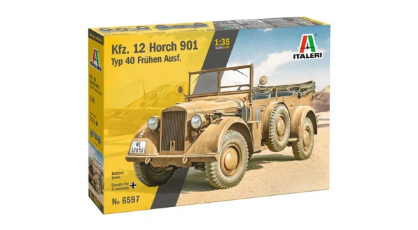 Italeri Kfz 12 Horch 901 Typ 40 Fruhen Ausf