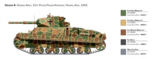 Italeri Carro Armato P40 &mdash; image 6 of 10