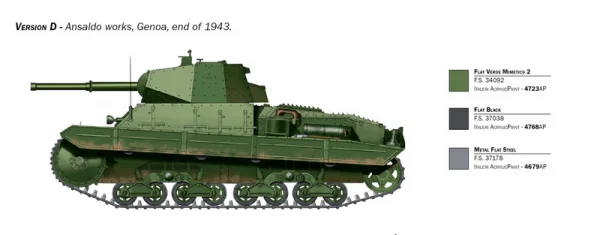 Italeri Carro Armato P40 &mdash; image 5 of 10