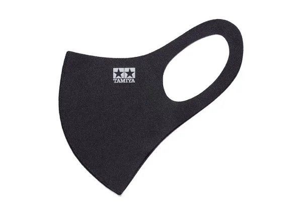Tamiya Official Comfort Fit Face Mask - Black - Large