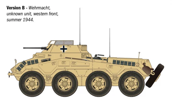 Italeri Sd.Kfz. 234/1