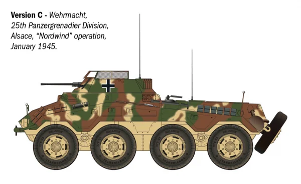 Italeri Sd.Kfz. 234/1