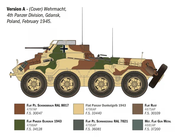 Italeri Sd.Kfz. 234/1 &mdash; image 8 of 15