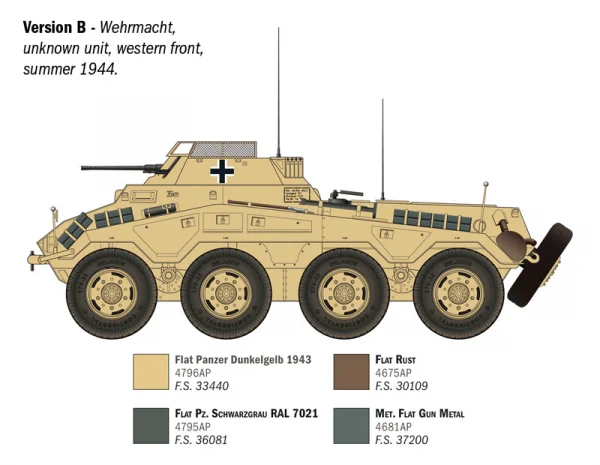 Italeri Sd.Kfz. 234/1 &mdash; image 7 of 15
