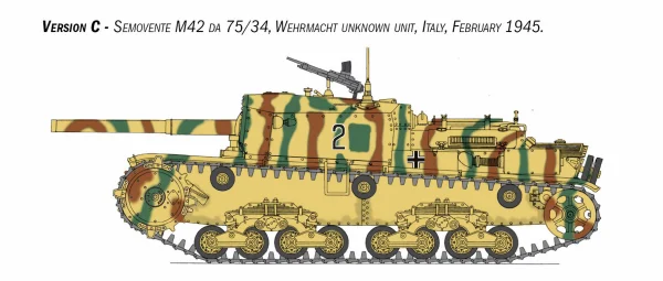 Italeri Semovente M42 da 75/34 Upgraded