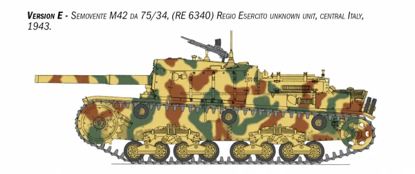 Italeri Semovente M42 da 75/34 Upgraded