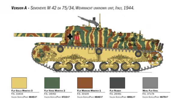 Italeri Semovente M42 da 75/34 Upgraded — image 6 of 16
