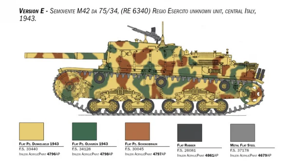 Italeri Semovente M42 da 75/34 Upgraded — image 5 of 16