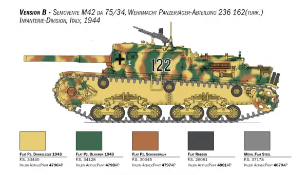 Italeri Semovente M42 da 75/34 Upgraded — image 19 of 19