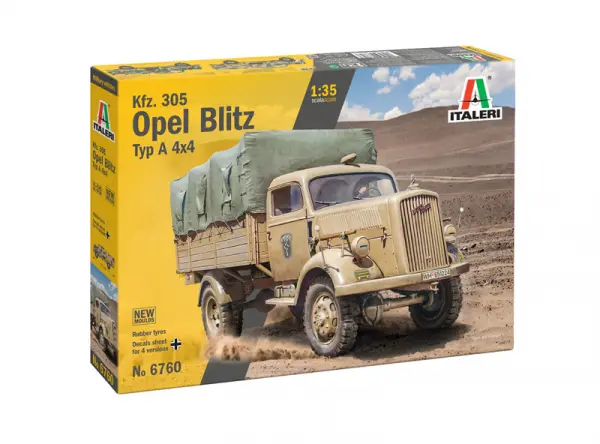 Italeri Kfz. 305 Opel Blitz Typ A 4x4 — image 17 of 17