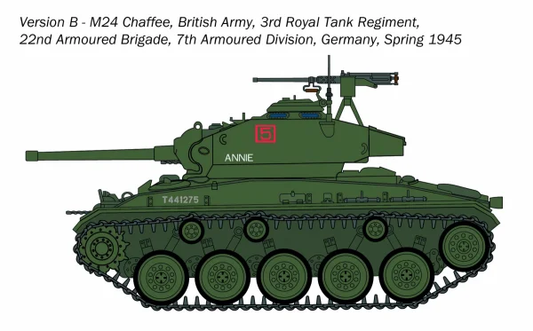 Italeri M24 Chaffee