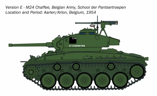 Italeri M24 Chaffee