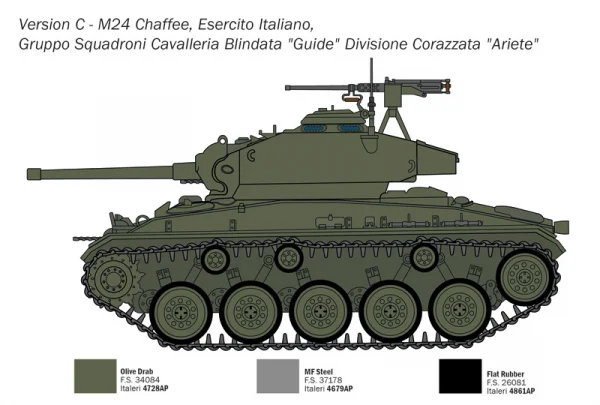 Italeri M24 Chaffee — image 5 of 14