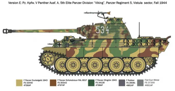 Italeri Panther Aus.A Rr — image 2 of 12