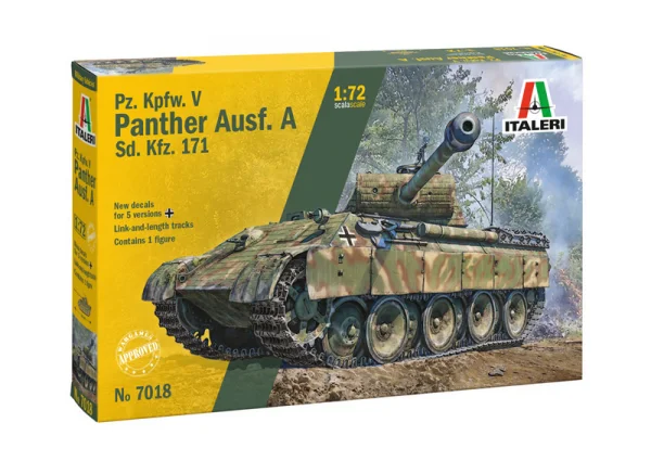 Italeri Panther Aus.A Rr — image 3 of 8