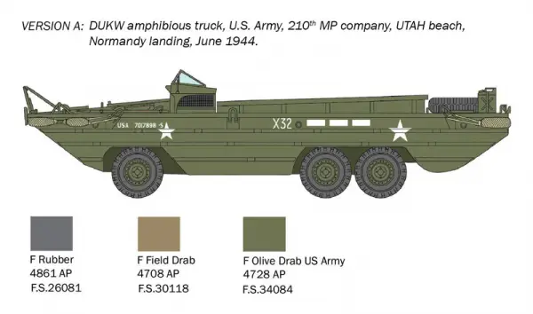 Italeri DUKW Model Kit — image 5 of 8