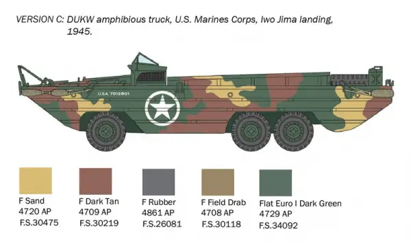 Italeri DUKW Model Kit — image 6 of 8