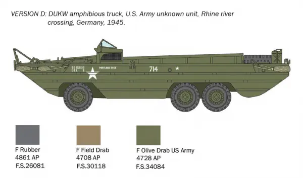 Italeri DUKW Model Kit — image 9 of 9