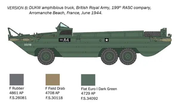 Italeri DUKW Model Kit &mdash; image 10 of 10