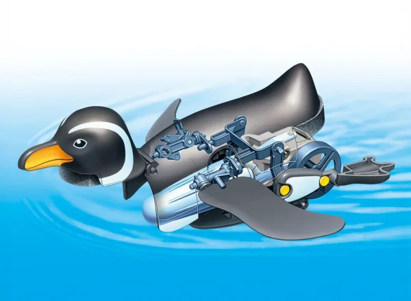 Tamiya Walking & Swimming Penguin &mdash; image 5 of 8