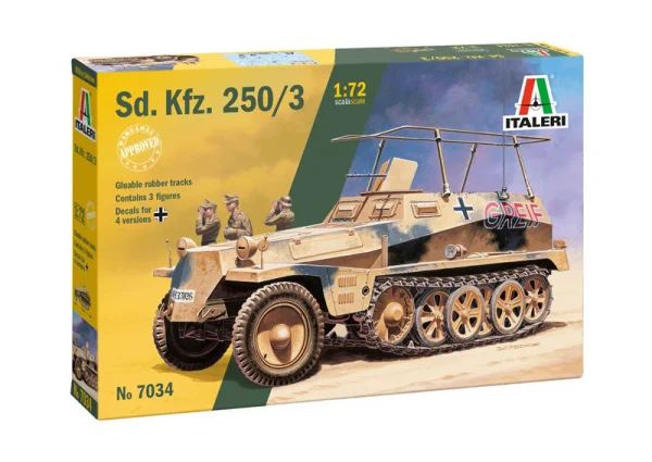 ITALERI 1/72 SDKFZ 250/3 — image 2 of 8