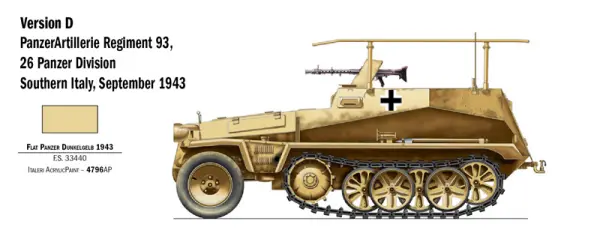 ITALERI 1/72 SDKFZ 250/3 — image 10 of 10
