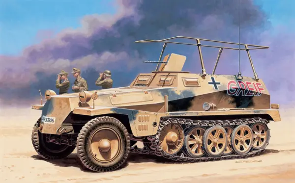 ITALERI 1/72 SDKFZ 250/3 — image 1 of 10