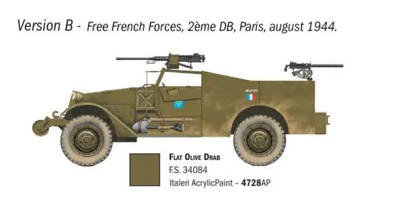 Italeri Scout Car M3 — image 12 of 13
