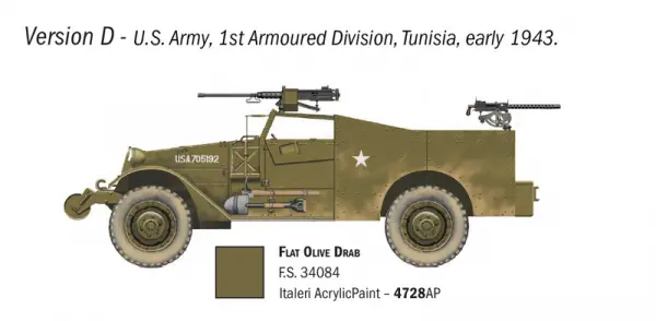 Italeri Scout Car M3 — image 10 of 13