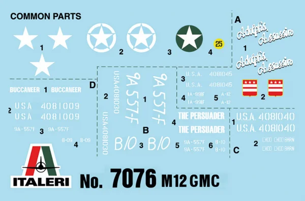 Italeri 1/72 M-12 Gmc — image 4 of 8